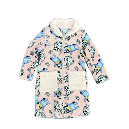 Bata Infantil Bluey de Coralina Rosa