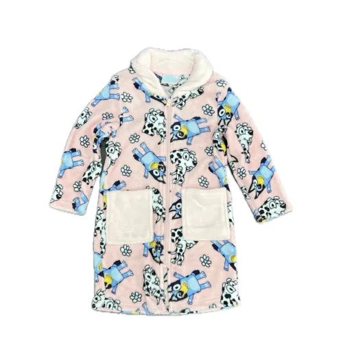 Bata Infantil Bluey de Coralina Rosa