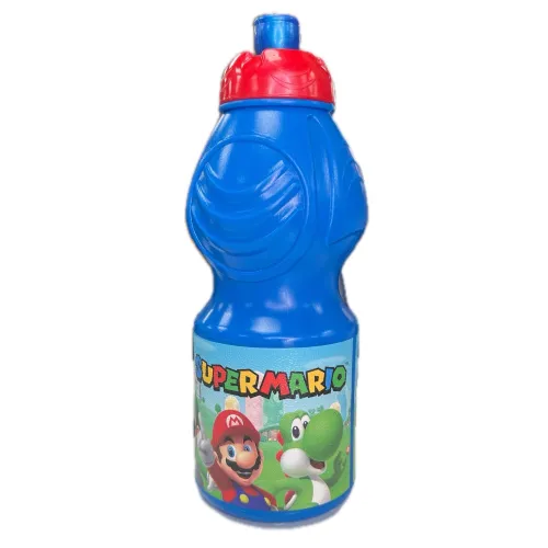Botella Infantil Deportiva 400ml Super Mario