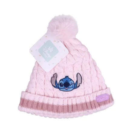 Gorro Bebé Rosa Stitch Disney