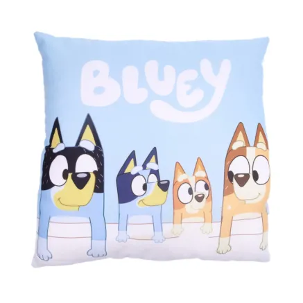 Cojin Azul Familia Bluey 30cm