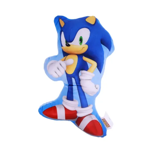 Cojin 3D 32cm Azul Sonic The Hedgehog