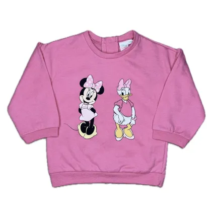 Sudadera Bebe Rosa Minnie & Daisy Disney