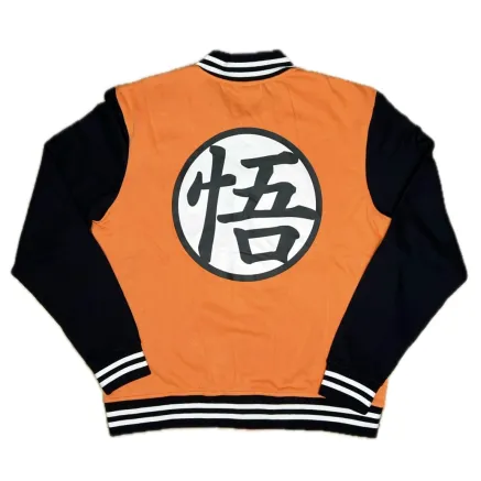 Chaqueta Bomber Dragon Ball Kanji Tortuga Naranja/Negra 2