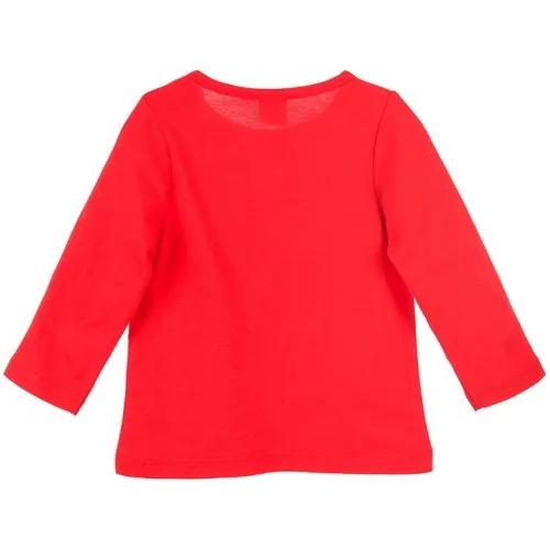 Camiseta Bebe Roja "Love" Mickey & Minnie Disney