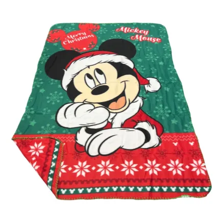 Manta Polar Disney Mickey Mouse Navidad Merry Christmas" 100 x 140 cm