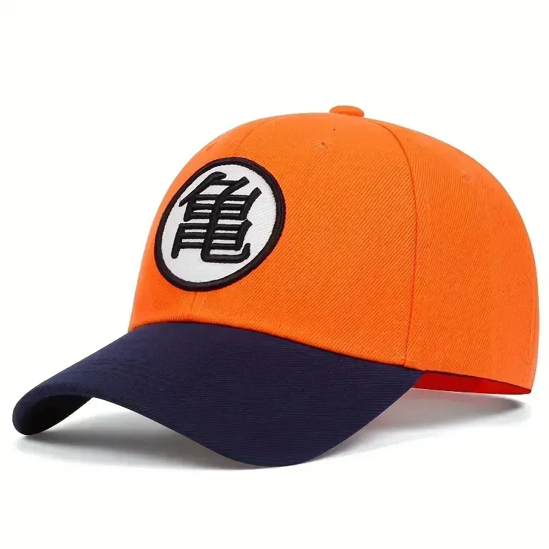 Gorra Baseball Naranja / Azul Marino Dragon Ball Z