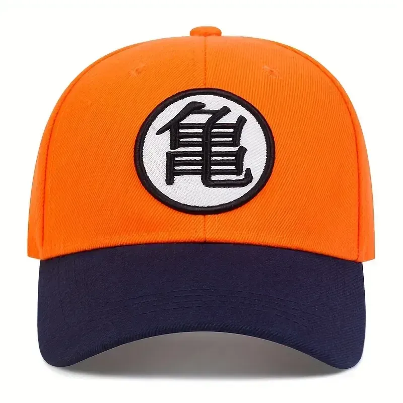 Gorra Baseball Naranja / Azul Marino Dragon Ball Z