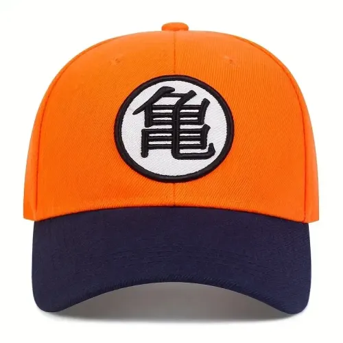 Gorra Baseball Naranja / Azul Marino Dragon Ball Z