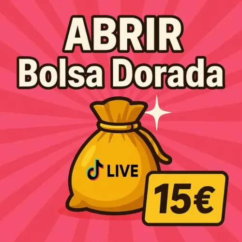 Abrir Bolsa Dorada TikTok LIVE