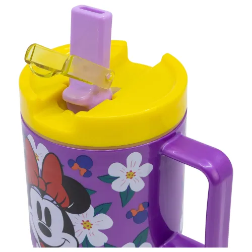 Vaso con Tapa y Boquilla Retráctil Minnie Mouse Disney