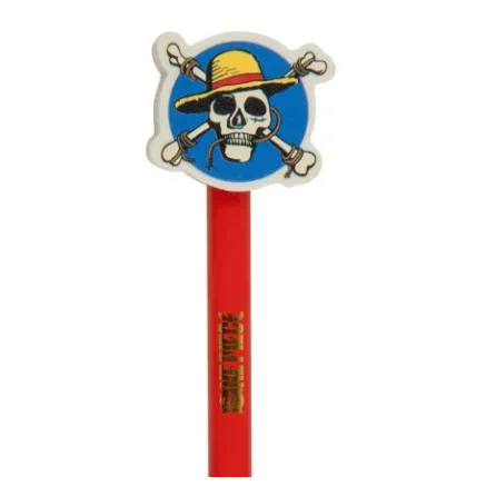 Lápiz con Goma de Borrar One Piece 2
