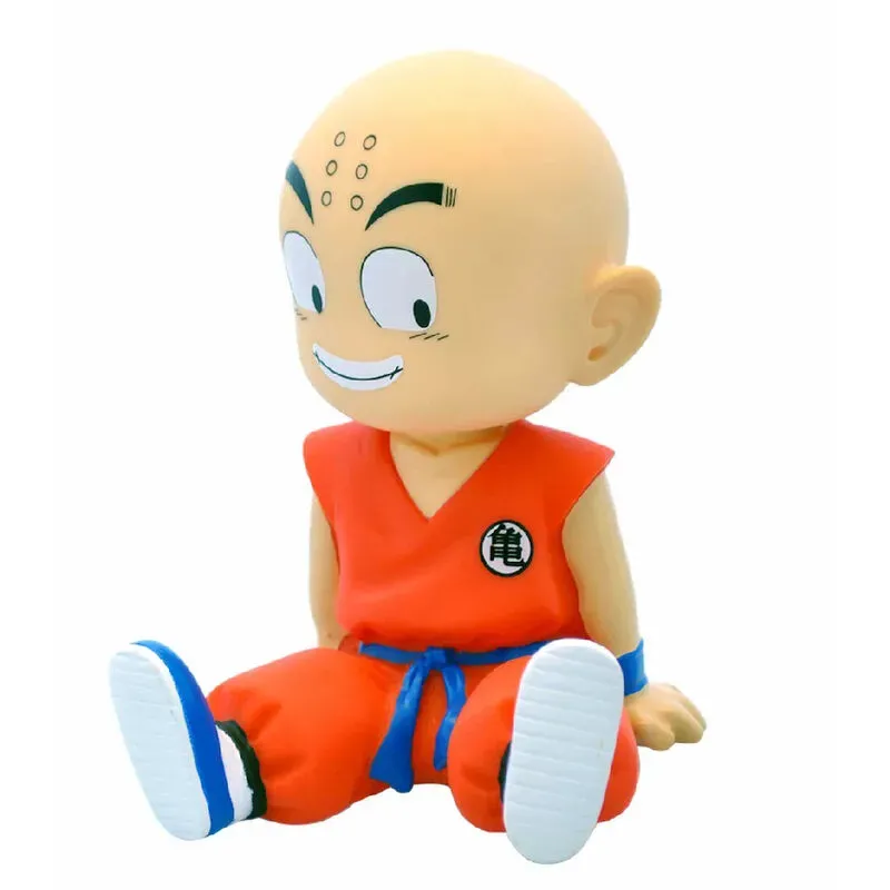 Mini Hucha Figura Coleccionable Infantil Naranja Krillin