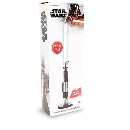 Lámpara Réplica Lightsaber Azul Obi-Wan Kenobi Star Wars