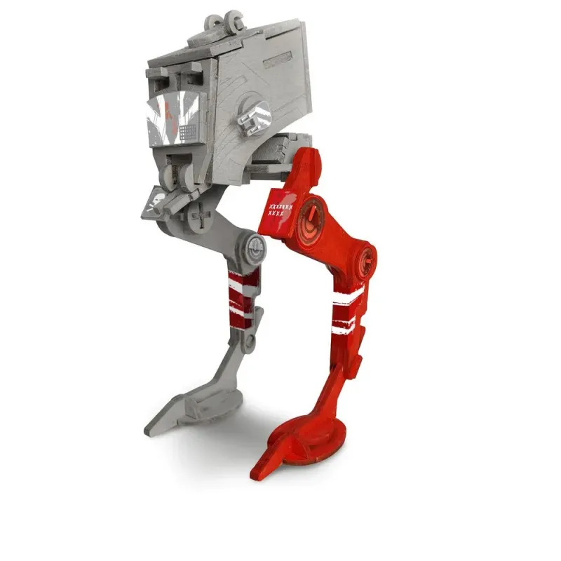 Kit de Modelo 3D de Madera AT-ST Raider Star Wars Mandalorian
