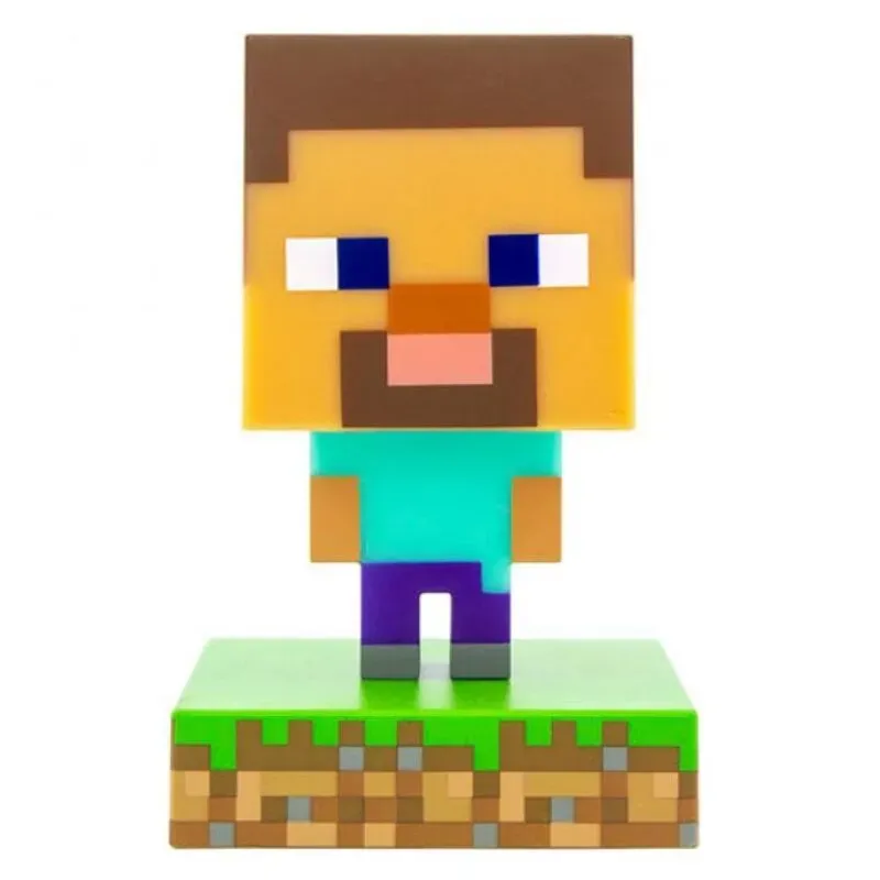 Lampara Mesa Figura Alex Minecraft