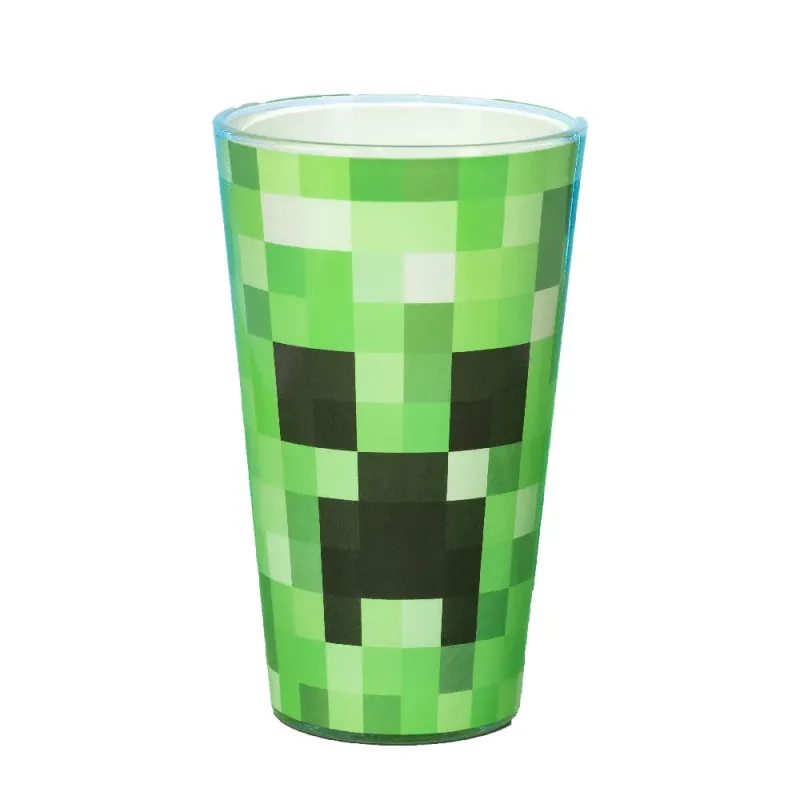 Vaso Verde Creeper Minecraft