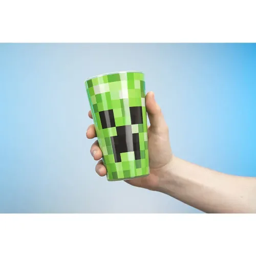 Vaso Verde Creeper Minecraft