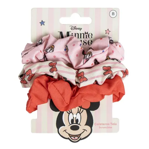 Coleteros Tela 3 Piezas Minnie Mouse Disney