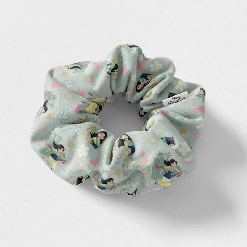 Coleteros de Tela para el Pelo 5 piezas Princesas Disney