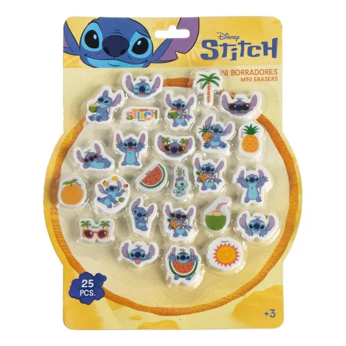 Pack x25 Mini Borradores Stitch Disney