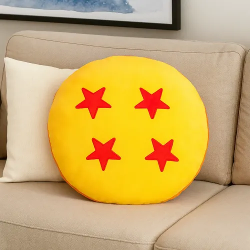 Cojin Redondo Cuatro Estrellas Dragon Ball