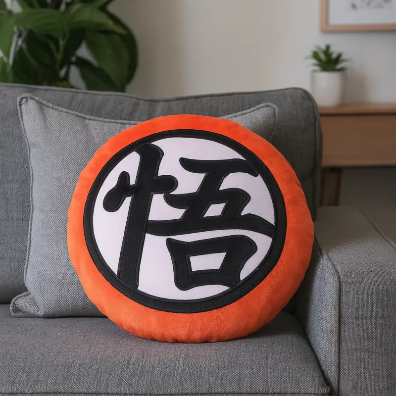 Cojin Redondo Cuatro Estrellas Dragon Ball