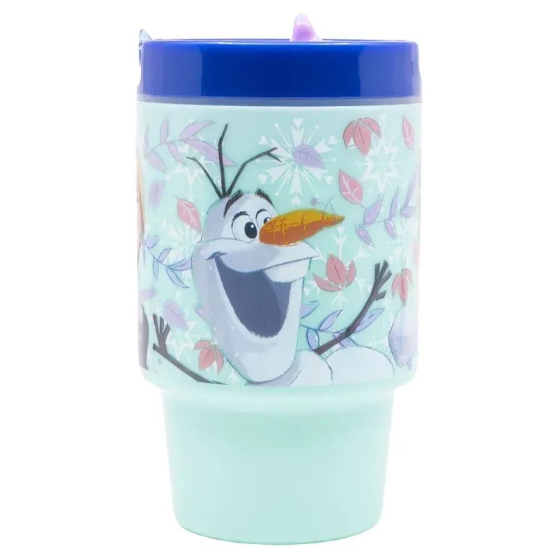 Vaso con Tapa y Boquilla Retráctil Frozen Disney