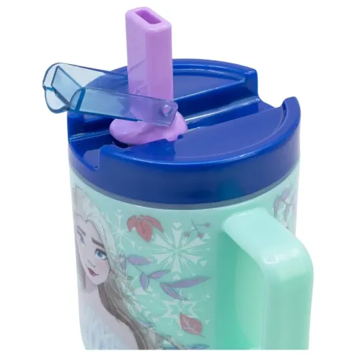 Vaso con Tapa y Boquilla Retráctil Frozen Disney