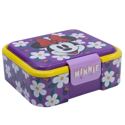 Taper 3 Compartiementos Minnie Mouse Disney