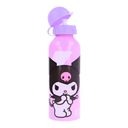 Botella Aluminio 530ml Kuromi Traviesa Sanrio 2