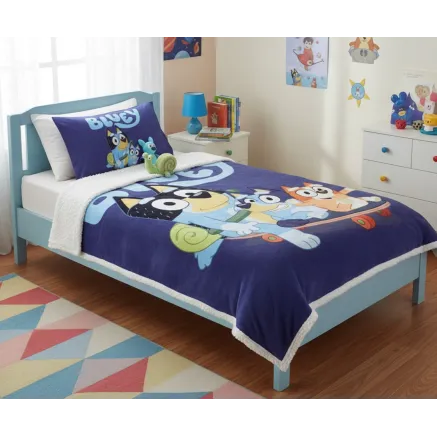 Manta Sherpa Bluey 120x 150 cm